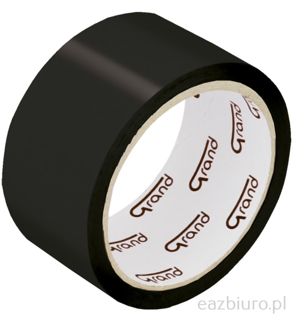 Taśma klejąca pakowa czarna 48 x 50 kw Grand | espryciarze.pl |Zamów natychmiast!
