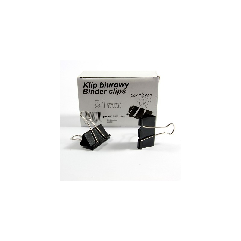 Spinacz binder clip 51 mm a'12 | espryciarze.pl |Zamów natychmiast!