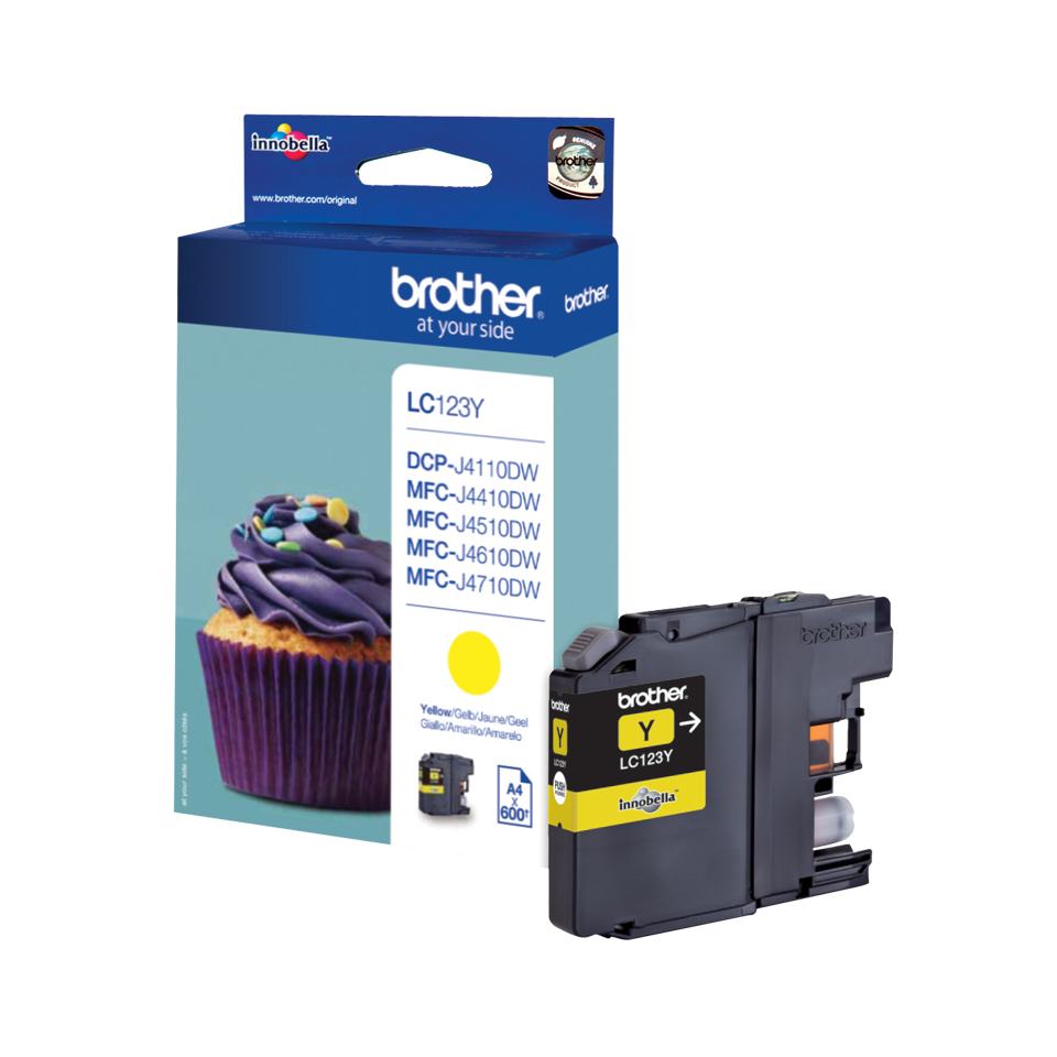 Cartrige Brother lC123y yellow | espryciarze.pl | Przekonaj się sam