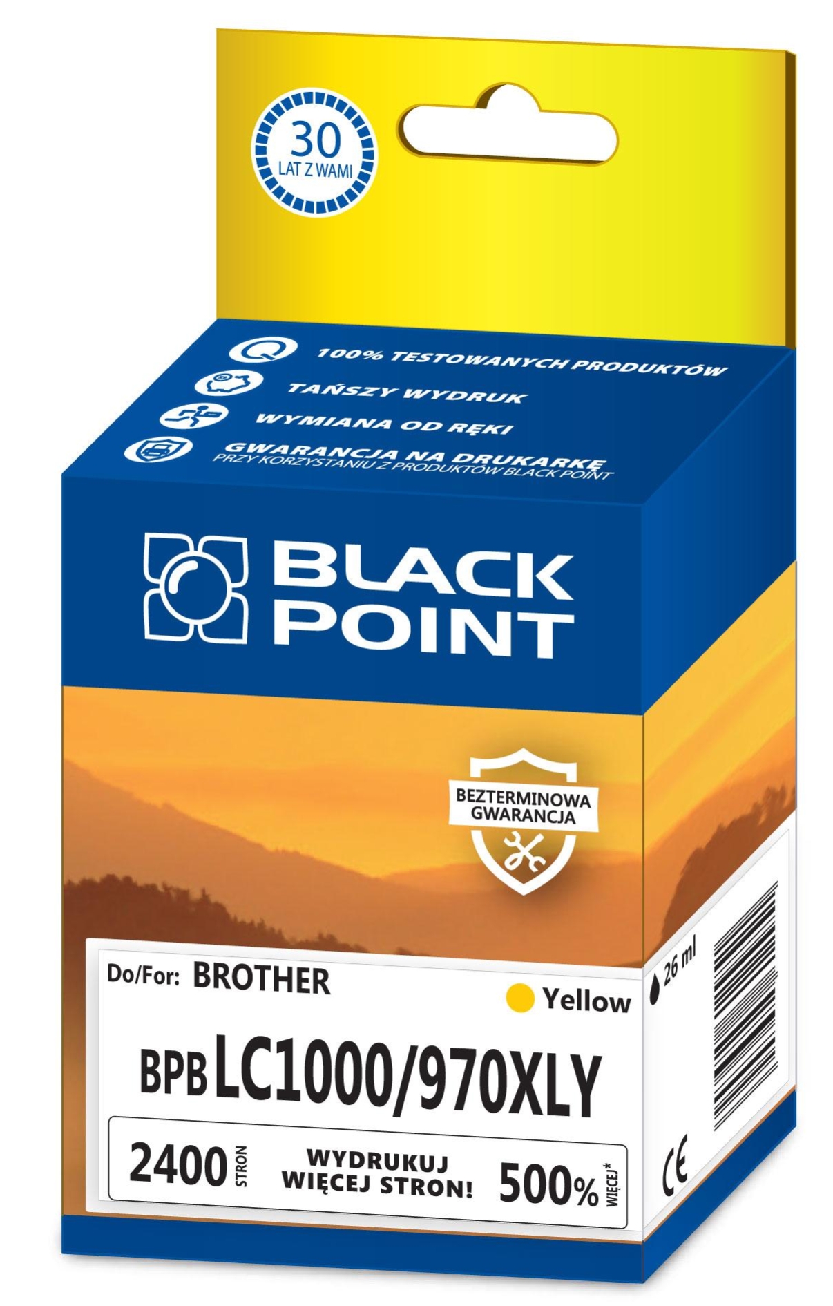 Cartrige Brother lc970y yellow Black Point | espryciarze.pl |Działaj teraz!