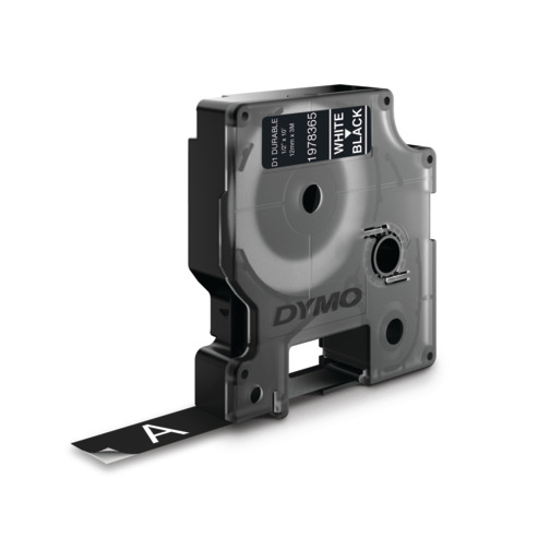 Dymo taśma d1 Durable - 12 mm x 3 m - biały/czarny | espryciarze.pl |Zamów natychmiast!