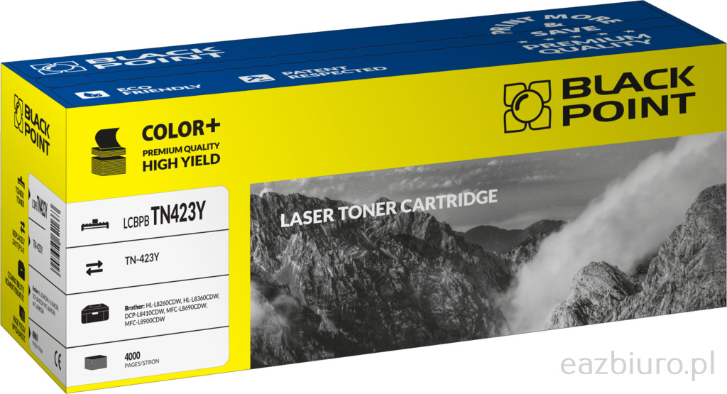 Toner Black Point Brother tn-423y - lc Black Pointbtn423y | espryciarze.pl |Złap promocję!