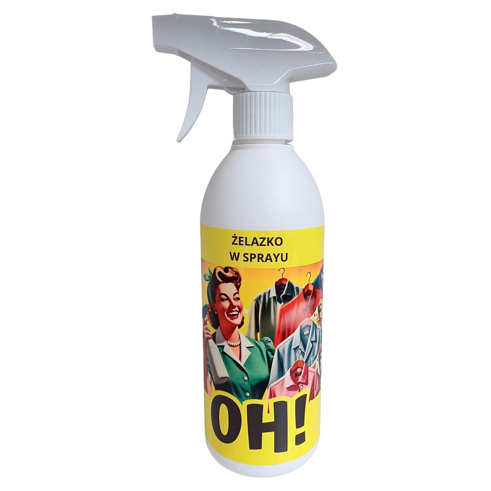 Płyn wygładzający do tkanin OH! Żelazko w sprayu 500 ml | espryciarze.pl |Kliknij i kup!