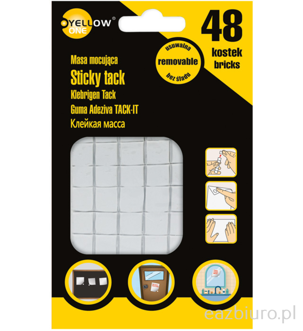 Masa mocująca Yellow one 48 kostek | espryciarze.pl |Weź najlepszą cenę!