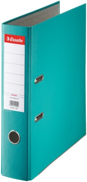 Segregator Esselte A4, ekonomiczny A4 75 mm, turkusowy | espryciarze.pl |Kliknij i kup!