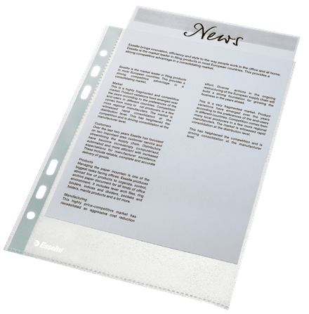 Koszulki Esselte groszkowe, A5 kolor przezroczysty | espryciarze.pl |Sprawdź ofertę!