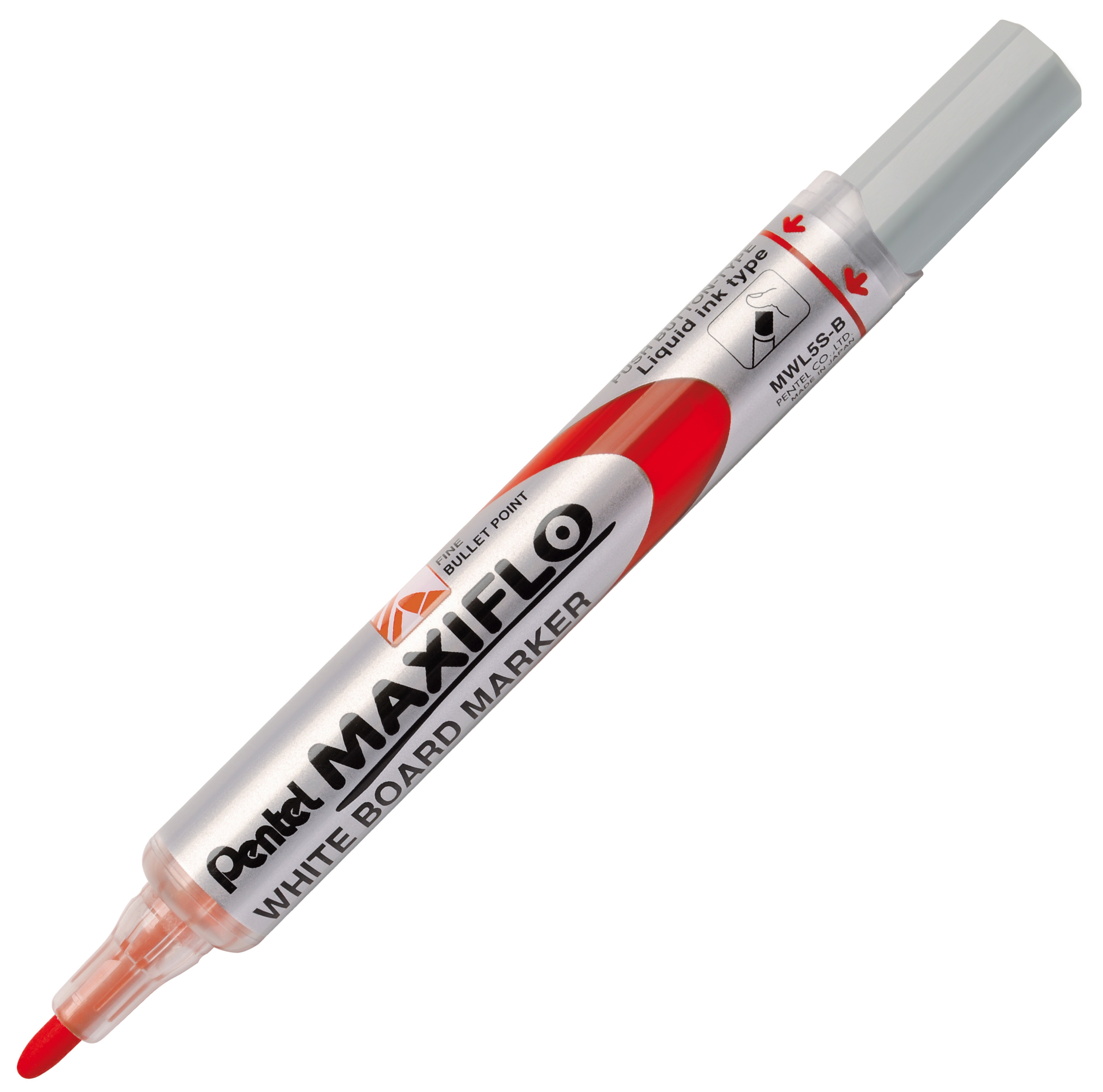 Marker do tablic suchościeralnych Pentel maxiflo mwl5s czerwony | espryciarze.pl |Weź najlepszą cenę!