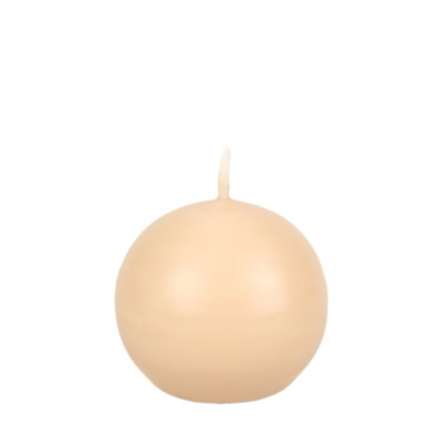 Świeca kula 60 jasny beż do biura | espryciarze.pl |Kup od ręki!