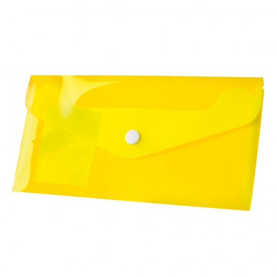 Koperta pp na zatrzask DL żółta Tetis | espryciarze.pl |Zamów online!