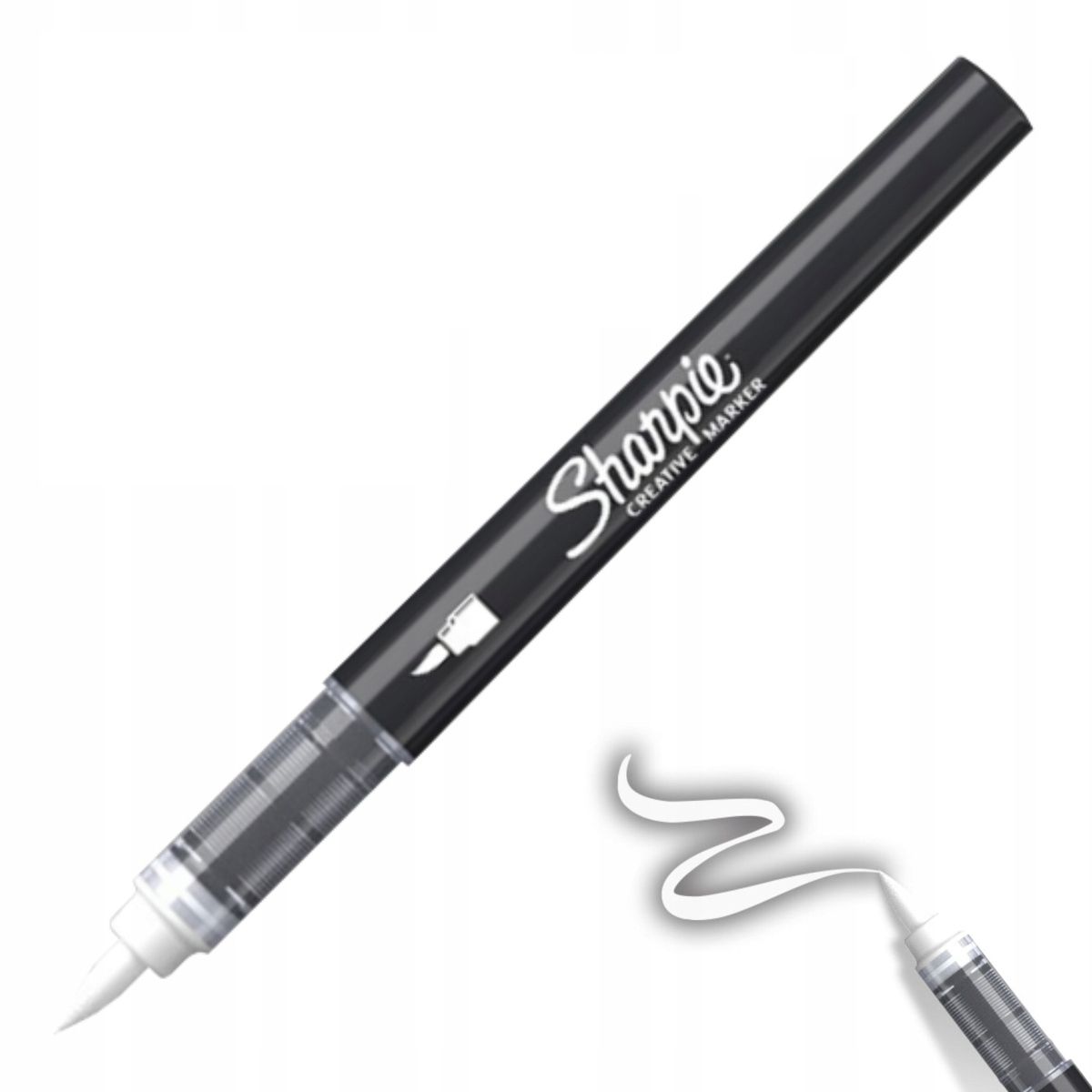 Sharpie kreatywny marker akrylowy brushpen white (biały) | espryciarze.pl |Nie zwlekaj!