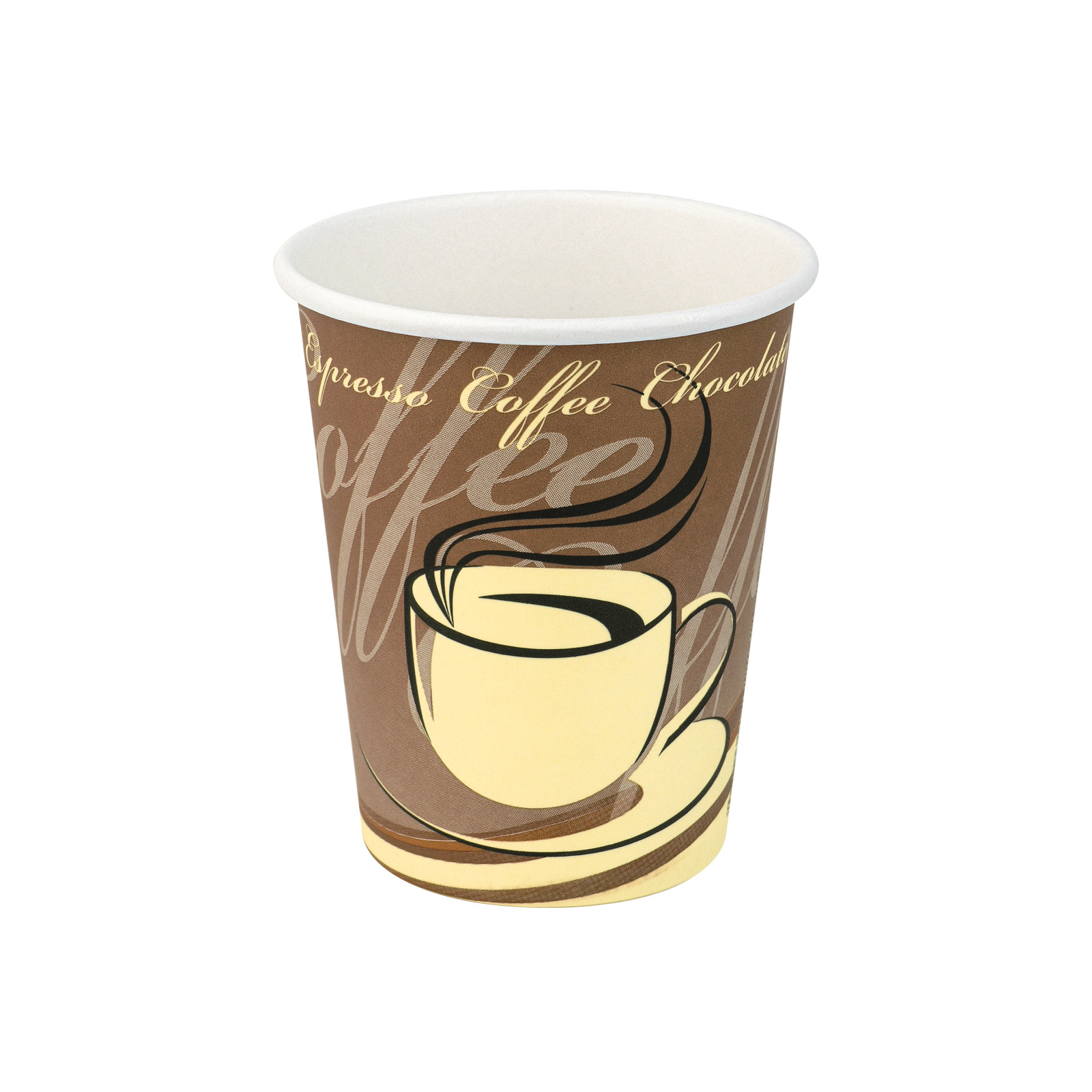 Kubki papierowe brązowe 250 ml zestaw 50 sztuk. | espryciarze.pl |Kup taniej!