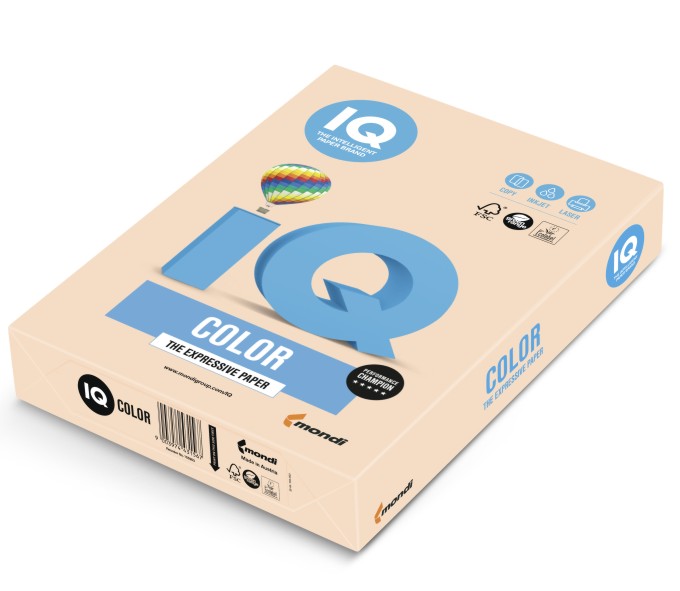Papier ksero iq kolor A4 łososiowy sa24 | espryciarze.pl |Kup w super cenie!