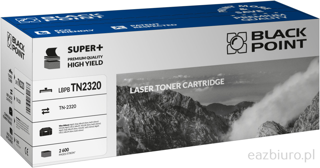 Toner Black Point Brother tn-2320 - l Black Pointbtn2320 | espryciarze.pl |Kup teraz!