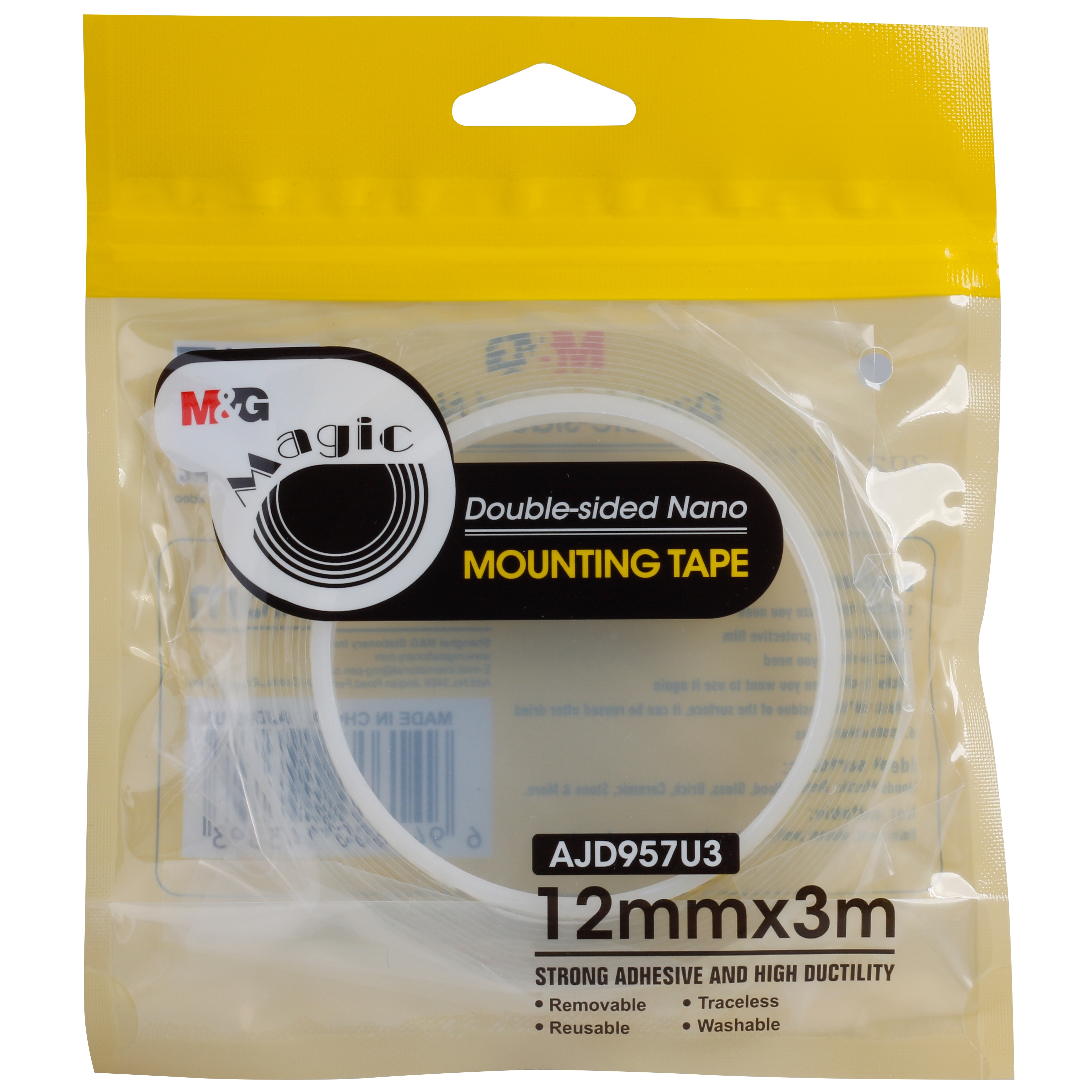 Taśma dwustronna nano tape 12 mm x 3 m | espryciarze.pl |Zamów online!