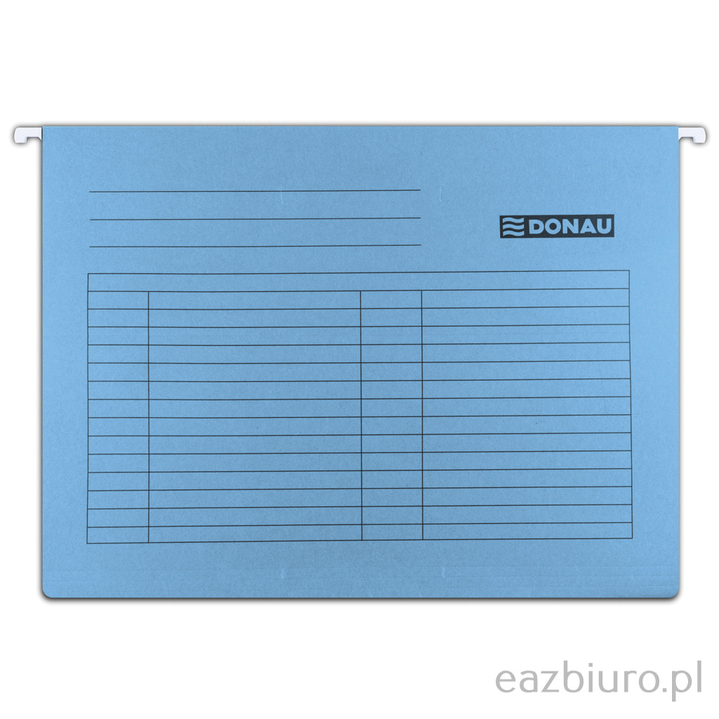 Teczka zawieszkowa Donau A4 niebieska | espryciarze.pl |Kliknij i kup!