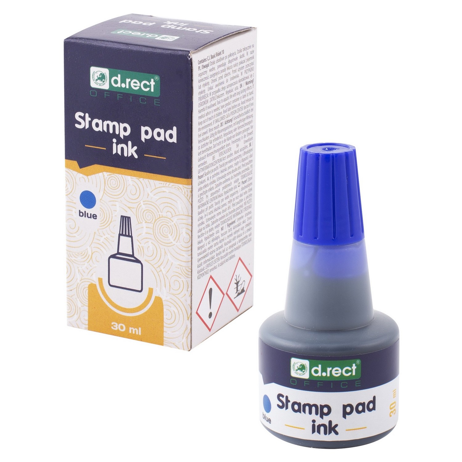 Tusz do stempli D Rect niebieski 30 ml | espryciarze.pl |Zamów natychmiast!