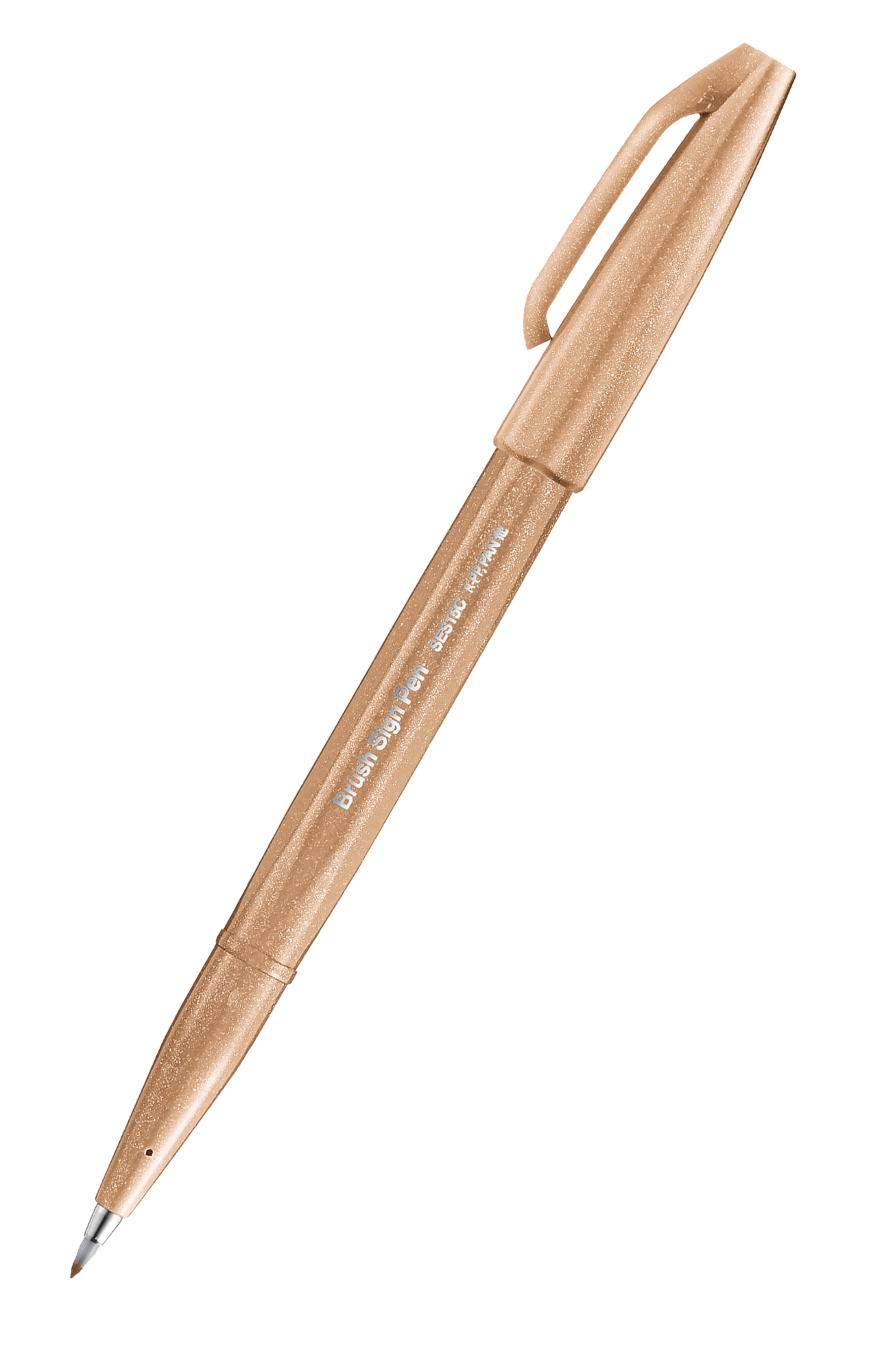 Pentel pisak pędzelkowy do kaligrafii brush signpen ses15c-e2x jasnobrązowy | espryciarze.pl |Kliknij i kup!