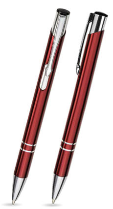 Długopis cosmo c-07 bordowy błyszczący | espryciarze.pl |Działaj teraz!