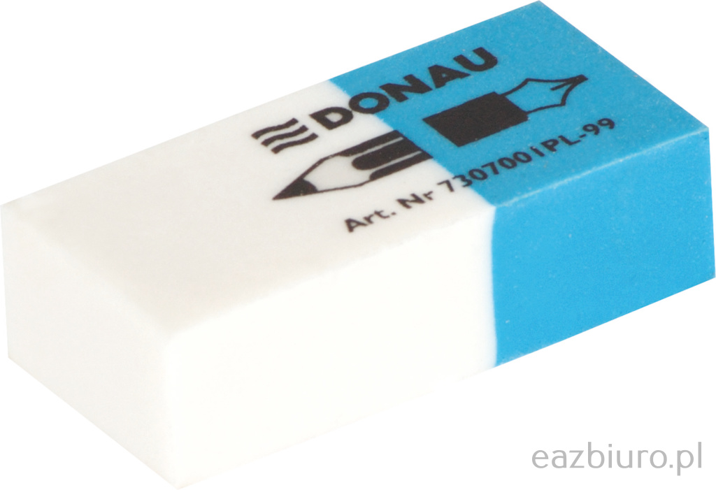 Gumka Donau wielofunkcyjna niebiesko-biała | espryciarze.pl |Weź najlepszą cenę!