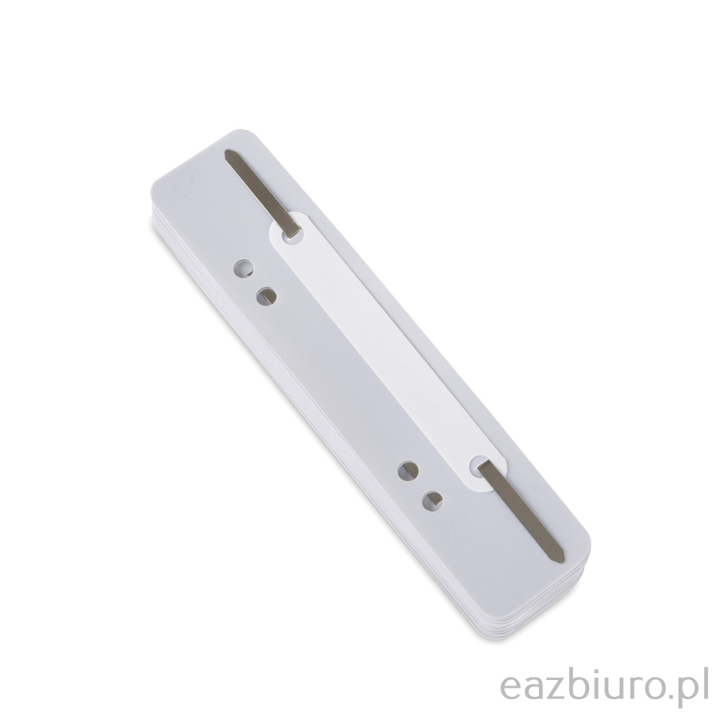 Wąsy skoroszytowe Donau, pp, z metalową blaszką, zestaw 25 sztuk, szare | espryciarze.pl |Zamów natychmiast!