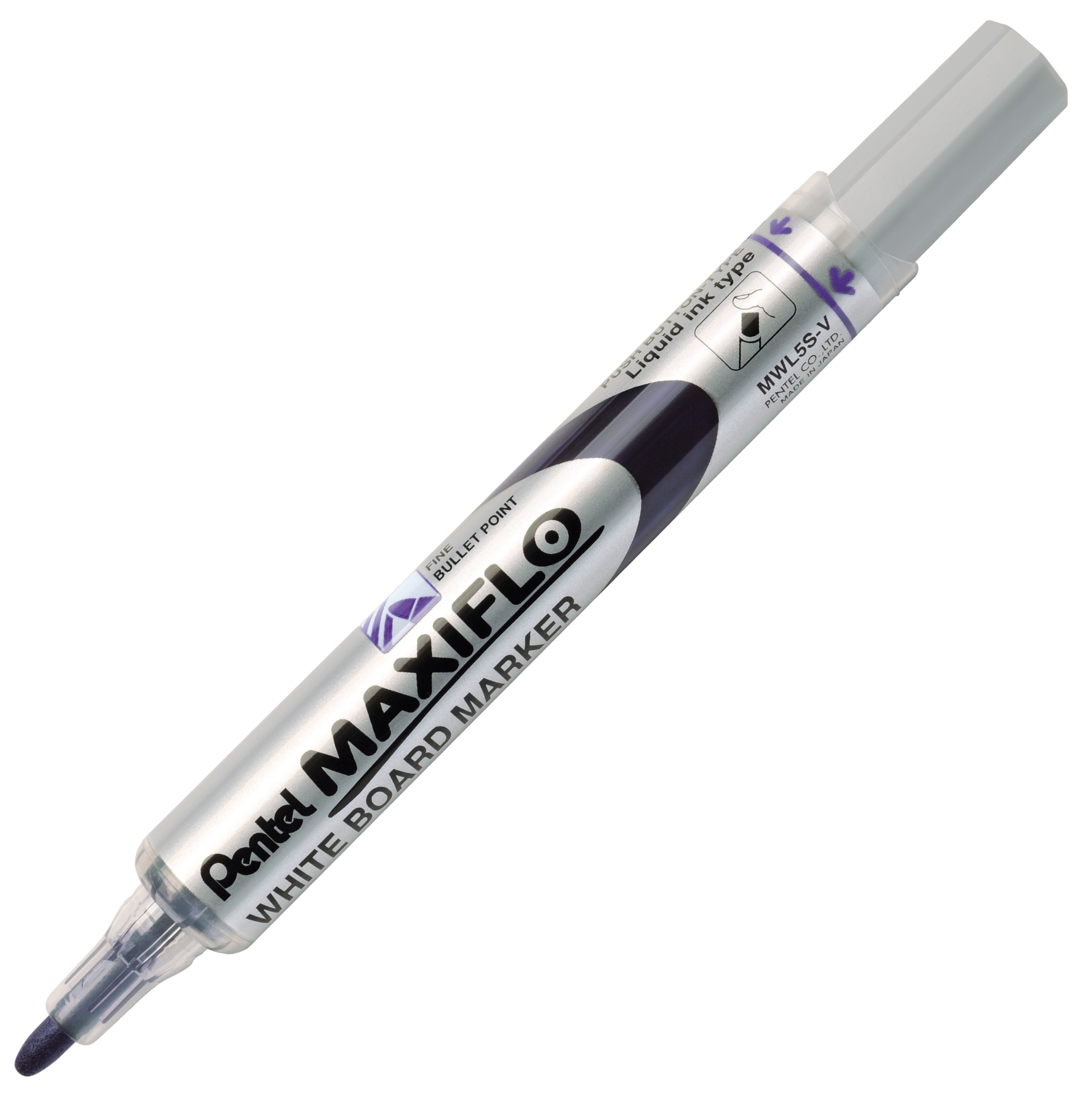 Marker do tablic suchościeralnych Pentel maxiflo mwl5s fioletowy | espryciarze.pl |Kup taniej!