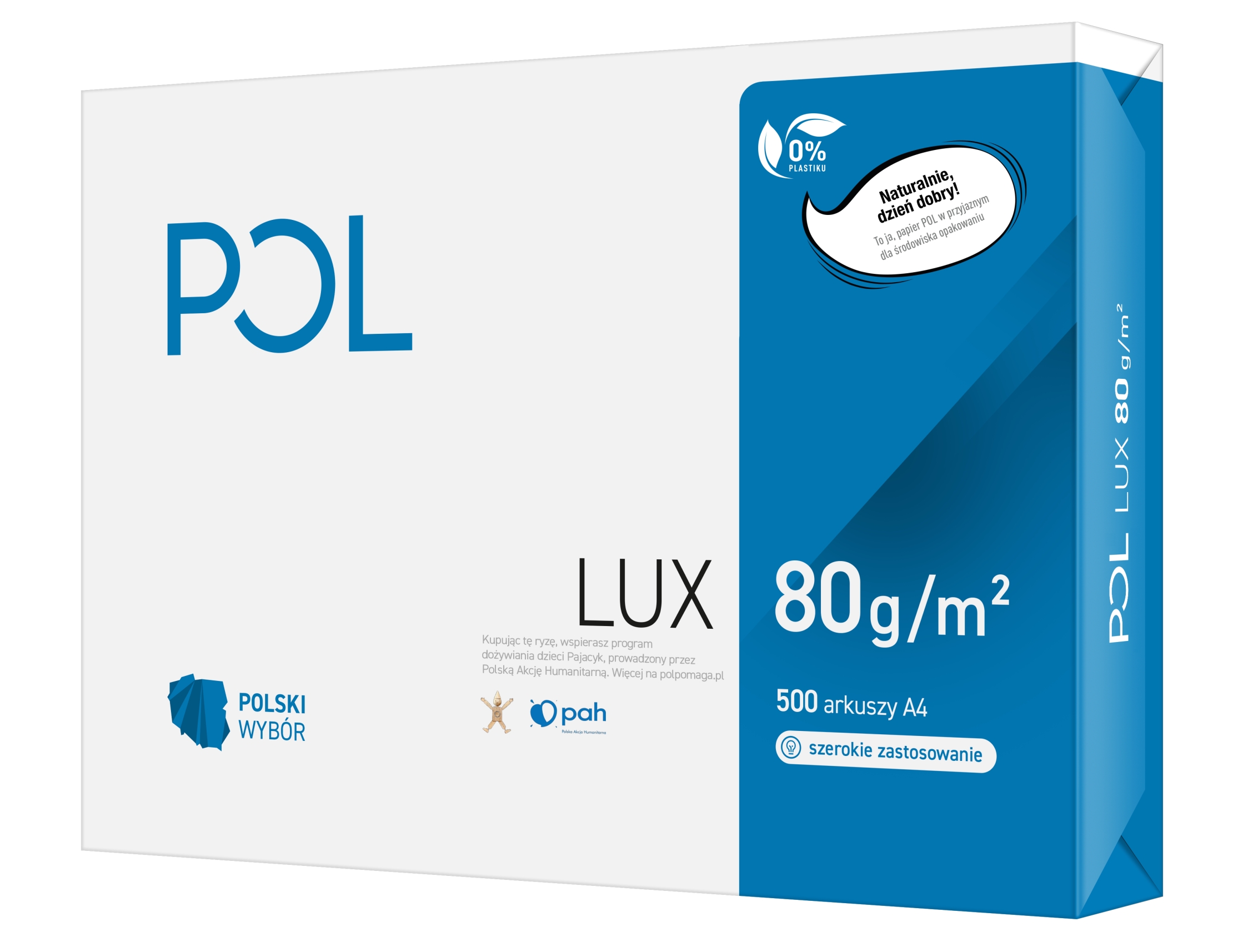 Papier ksero pollux A4 80 g/m2 zestaw 500 arkuszy klasa B | espryciarze.pl |Zamów natychmiast!