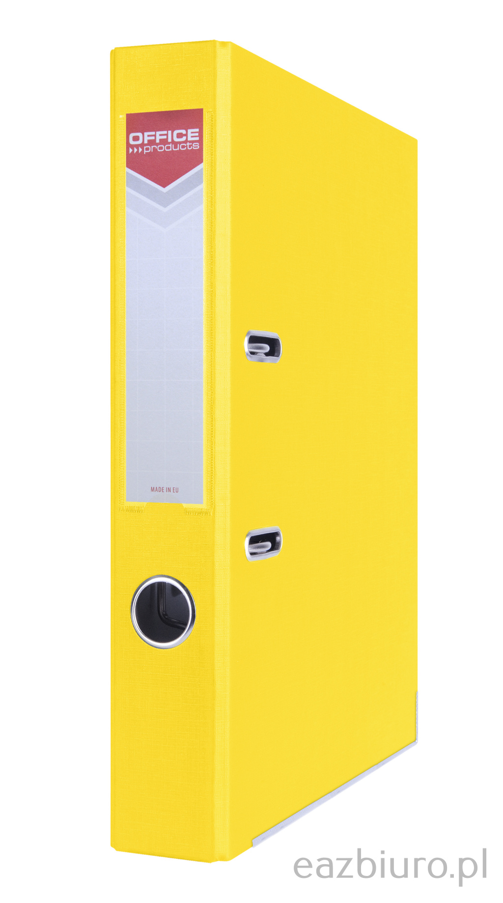 Segregator Office Products officer z szyną, pp, A4 55 mm, żółty | espryciarze.pl |Kup taniej!