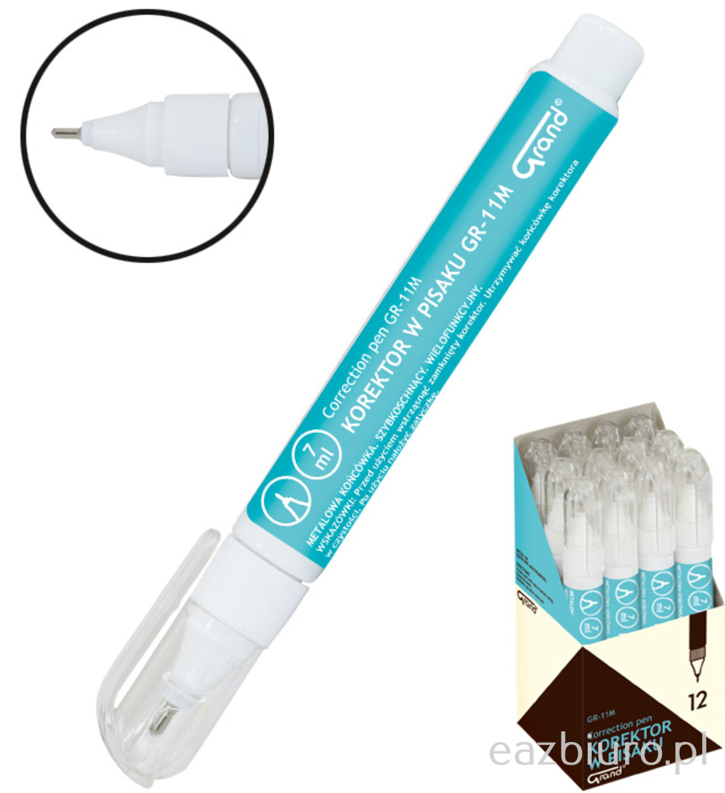 Korektor Grand metalowa końcówka gr-11 m | espryciarze.pl |Skorzystaj teraz!