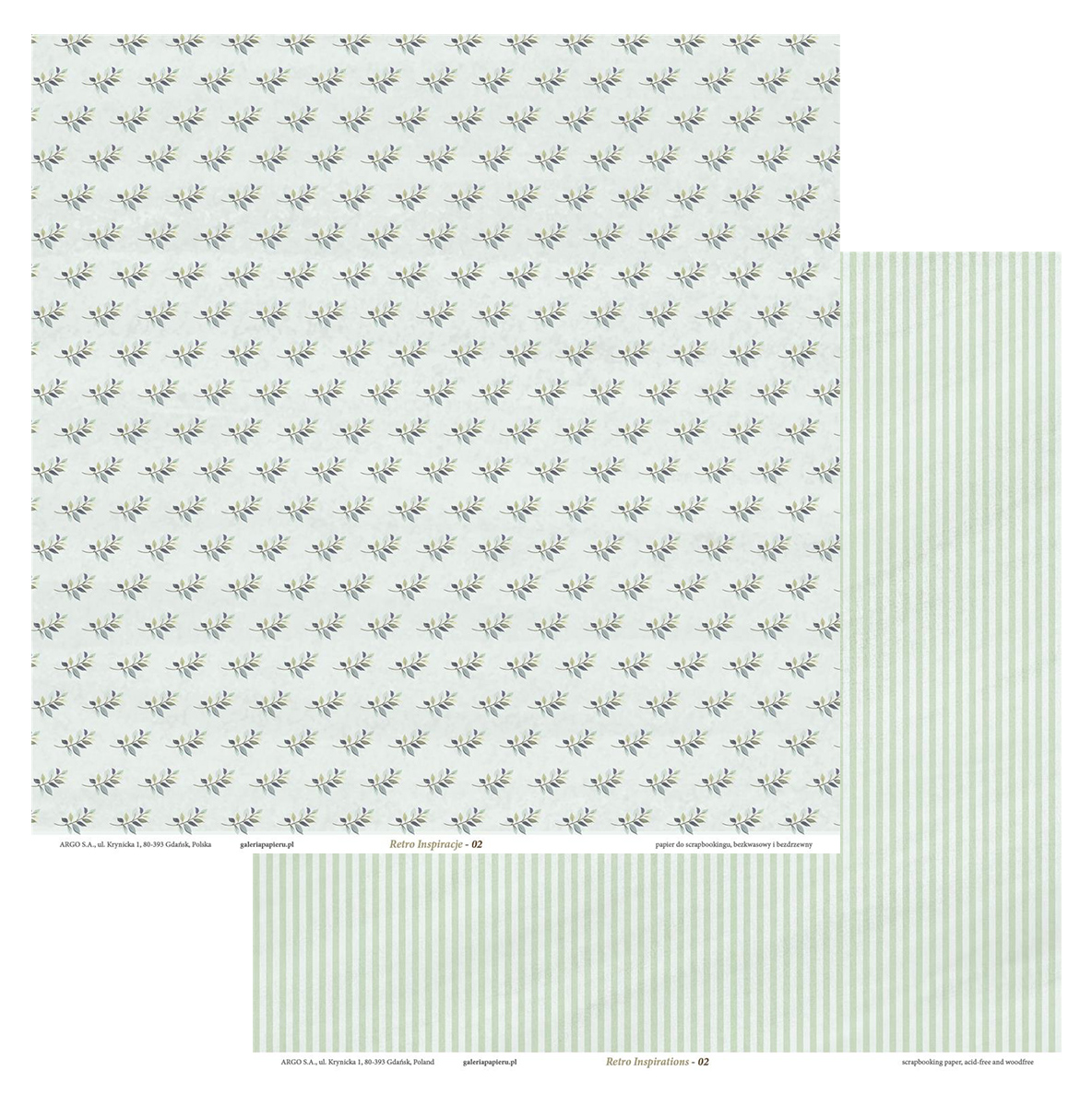 Papier scrapbookingowy dwustronny retro inspiracje-02 200 g/m2 zestaw 5 sztuk. | espryciarze.pl |Sprawdź ofertę!