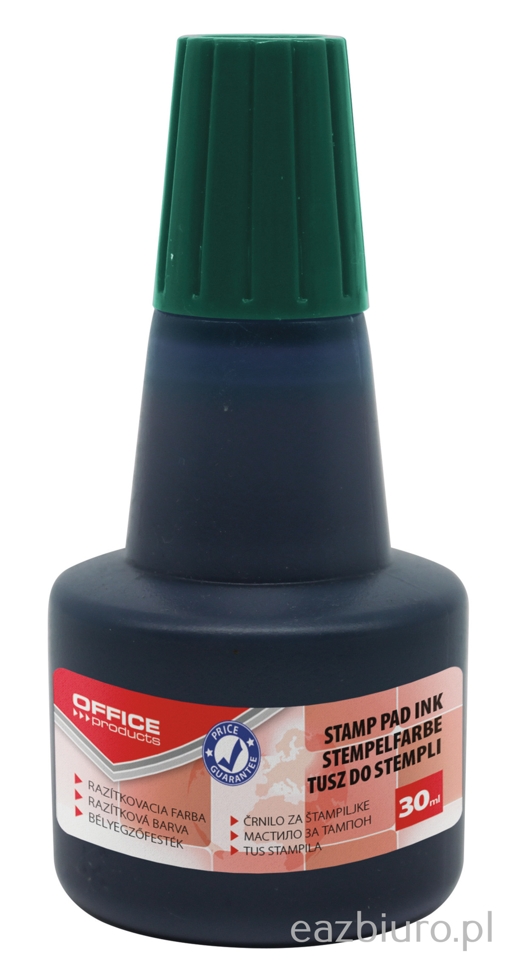 Tusz do pieczątek offfice products, 30 ml, zielony | espryciarze.pl |Zamów natychmiast!