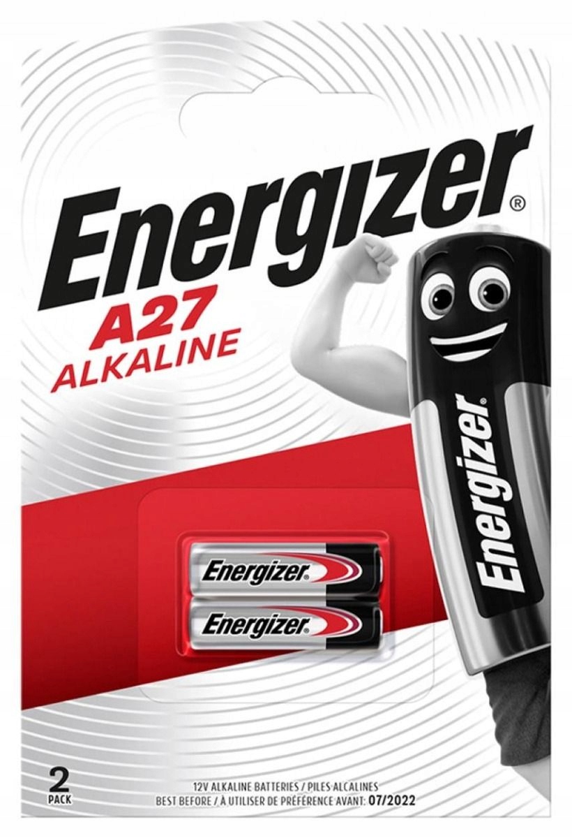 Bateria specjalistyczna Energizer, a27, 12v, 2 sztuki | espryciarze.pl |Kup od ręki!