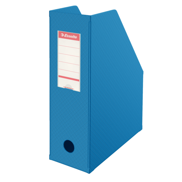 Pojemnik na czasopisma Esselte składany kolor vivida niebieski | espryciarze.pl |Działaj teraz!