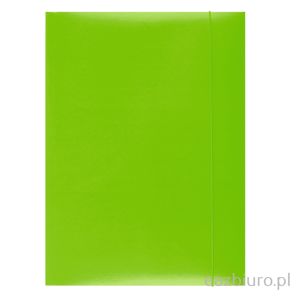 Teczka z gumką Office Products A4 350gsm 3-skrzydłowa zielona | espryciarze.pl |Nie zwlekaj!