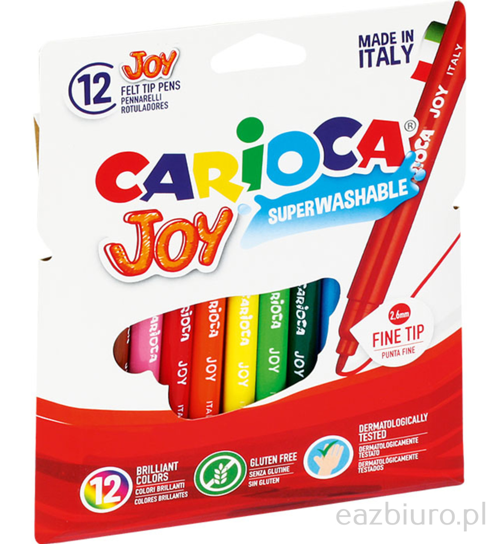Pisaki carioca joy 12 kolorów (40531) | espryciarze.pl |Nie zwlekaj!