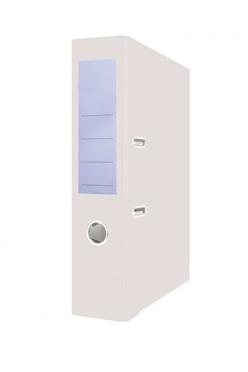 Segregator basic-s z szyną, pp, A4 75 mm, biały | espryciarze.pl |Zamów online!