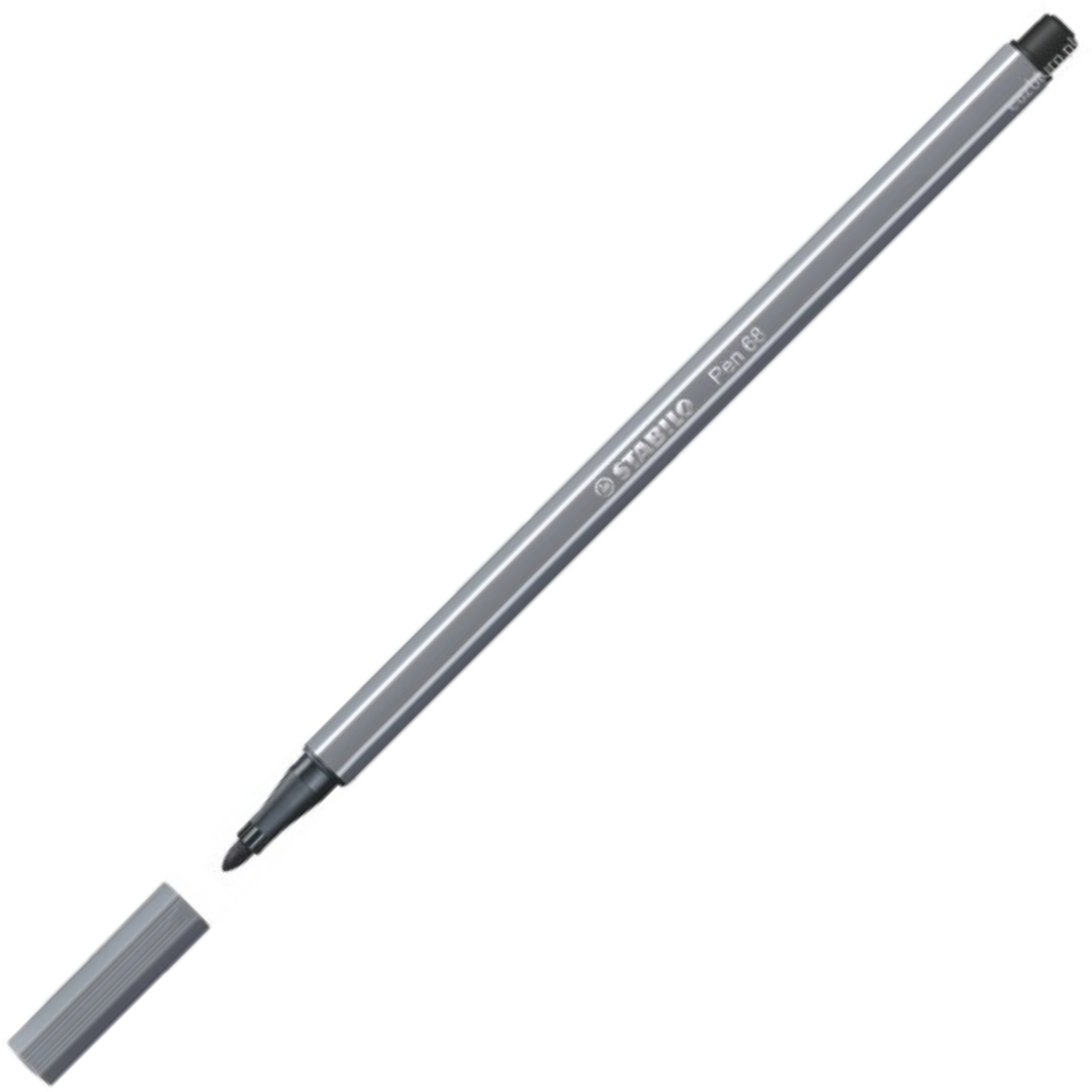 Flamastry Stabilo pen 68 ciemnoszary | espryciarze.pl |Kup teraz!