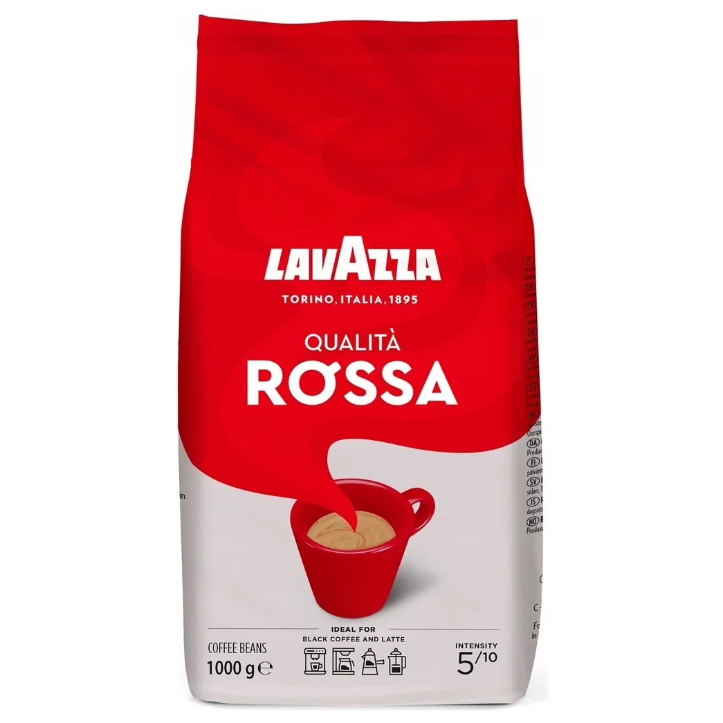 Kawa ziarnista Lavazza Qualita Rossa 1 kg | espryciarze.pl |Złap promocję!