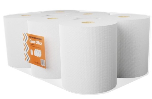 Ręcznik papierowy maxi Clean Office 6 rolek | espryciarze.pl |Kup od ręki!