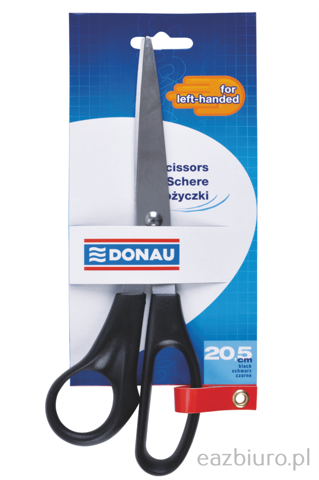 Nożyczki biurowe Donau DLa leworęcznych 20,5 cm | espryciarze.pl |Zamów natychmiast!