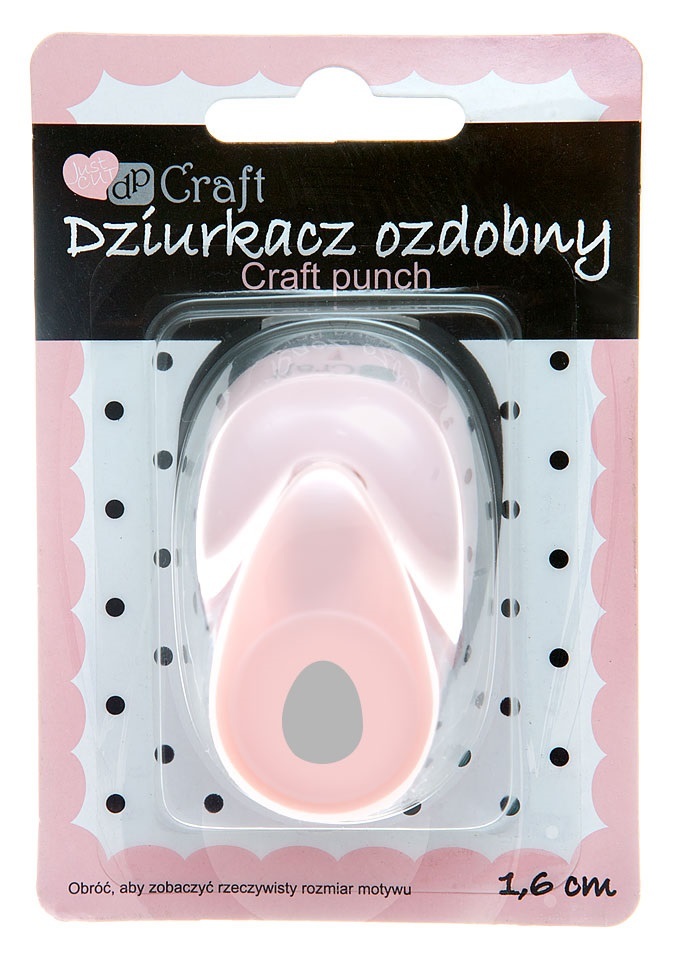 Dziurkacz ozdobny 16 cm jajko do biura | espryciarze.pl |Weź najlepszą cenę!