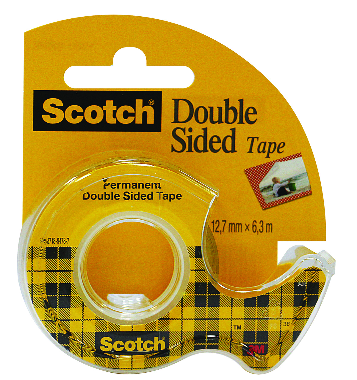 Taśma Scotch 136d 12 mm x 6,3 m dwustronna | espryciarze.pl |Zgarnij ofertę!