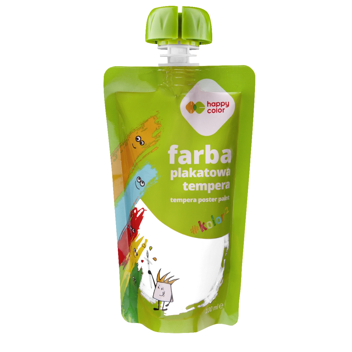 Farba plakatowa tempera w saszetce 100 ml biała | espryciarze.pl |Weź najlepszą cenę!