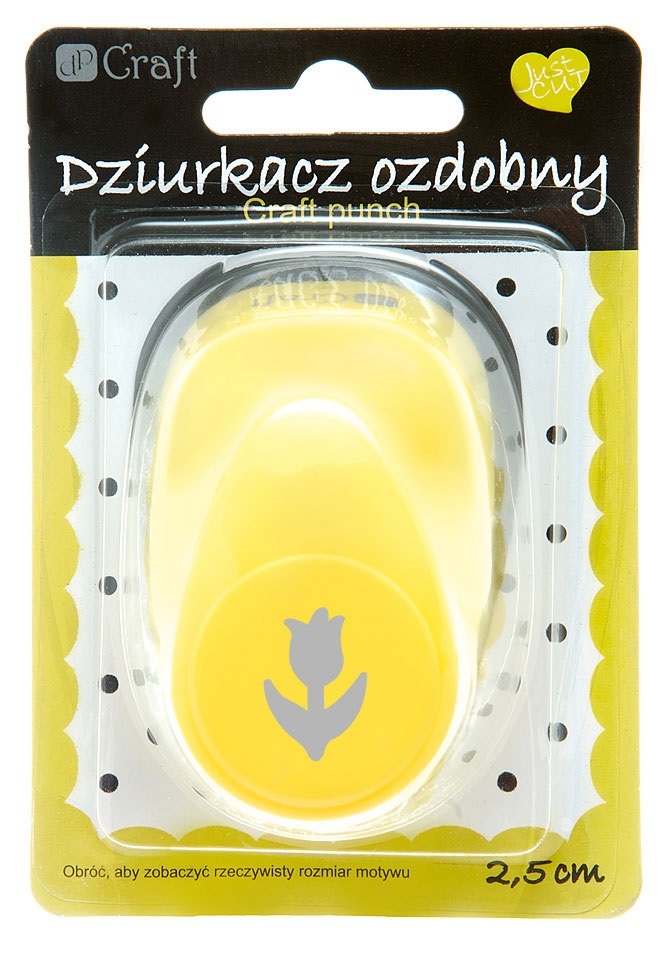 Dziurkacz ozdobny 2,5 cm tulipan 2 | espryciarze.pl |Kup w super cenie!