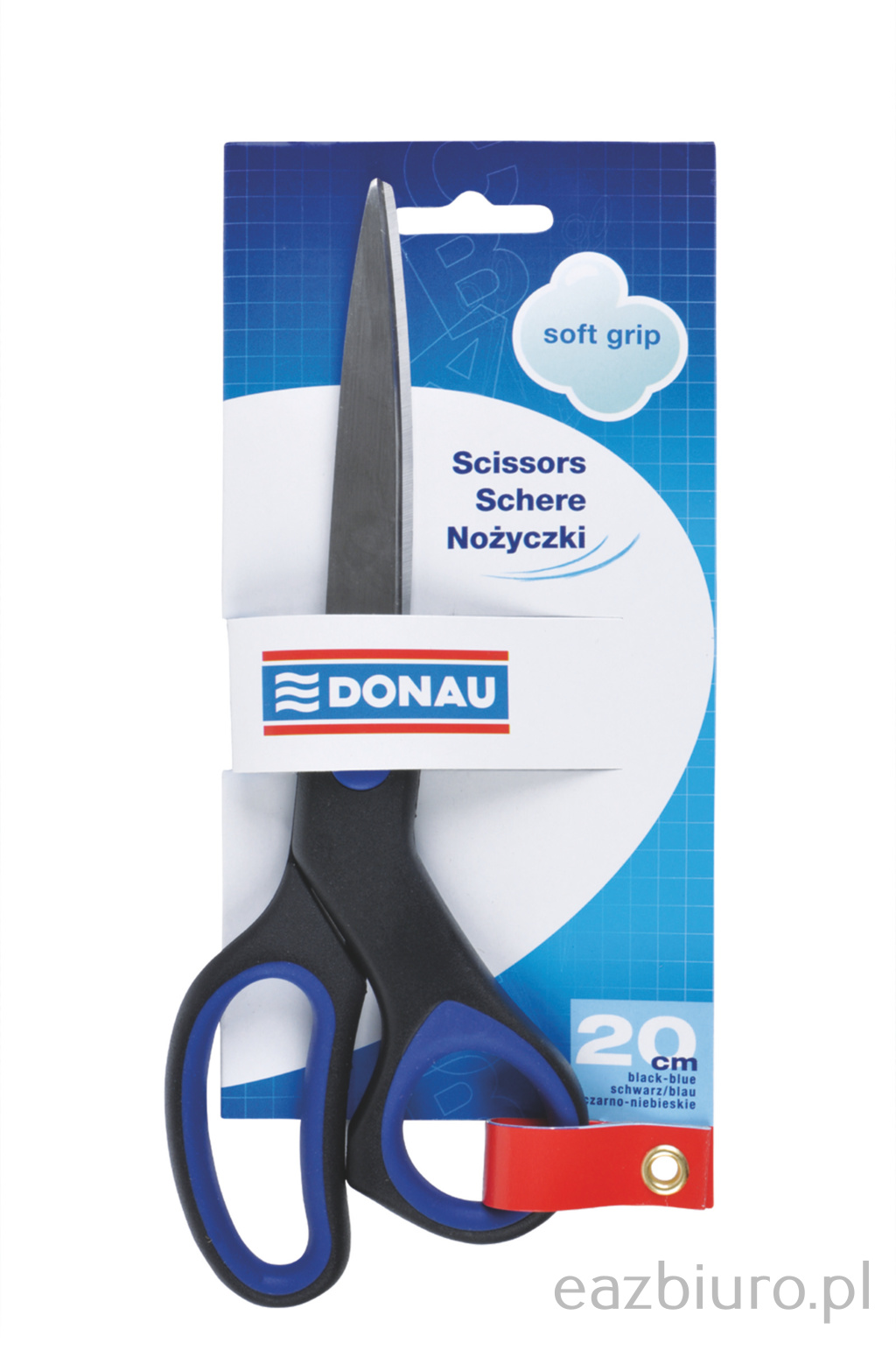 Nożyczki biurowe Donau soft grip 20 cm | espryciarze.pl |Nie zwlekaj!